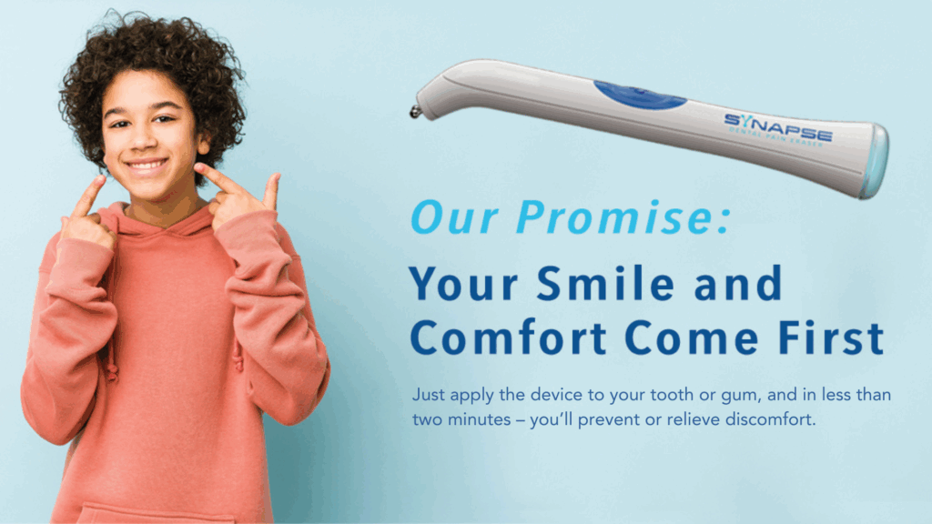 Synapse Dental Pain Eraser Dr. Zoey Orthodontics in Vero Beach, FL