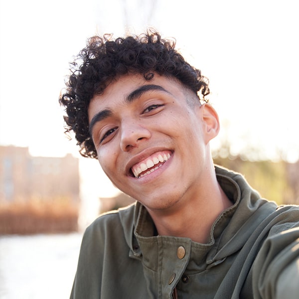 Teen Smiling Dr. Zoey Orthodontics in Vero Beach, FL