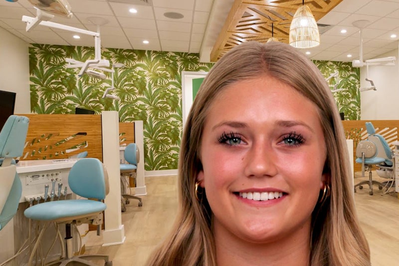 After Orthodontic Treatment Dr. Zoey Orthodontics in Vero Beach, FL